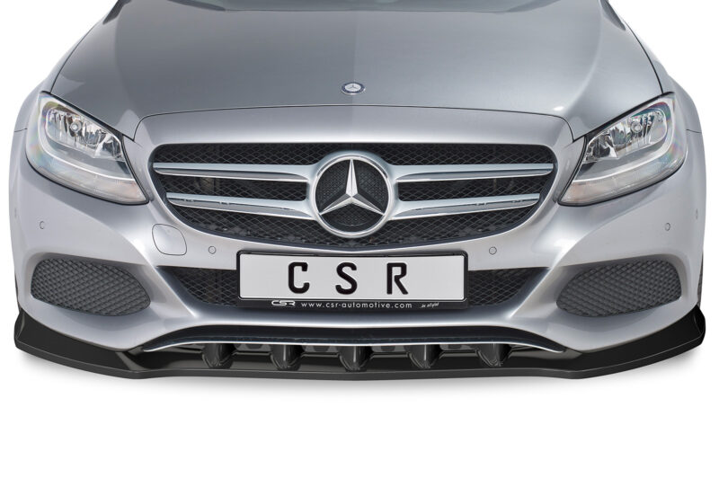 Lip delantero CSR Automotive para Mercedes-Benz Clase C 205 CSL482 Negro Mate 3