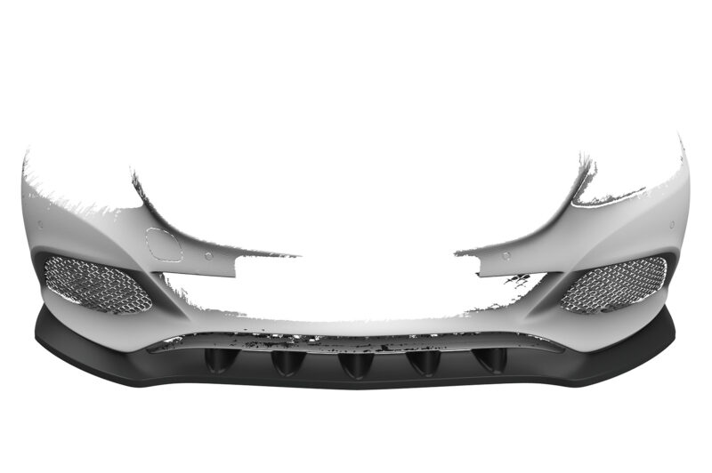 Lip delantero CSR Automotive para Mercedes-Benz Clase C 205 CSL482 Negro Mate 6