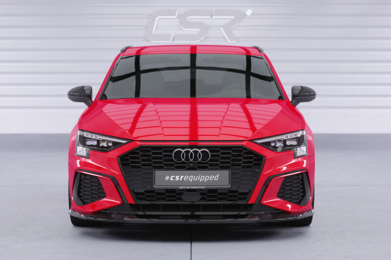 Lip delantero CSR Automotive para Audi A3 8Y Sine / S3 8Y CSL483 Negro Mate 6