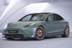 Lip delantero CSR Automotive para Tesla Model 3 CSL484 Negro Mate 3