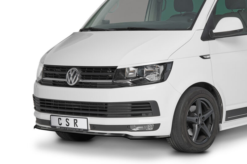 Lip delantero CSR Automotive para VW T6 Autobús CSL486 Negro Mate 4