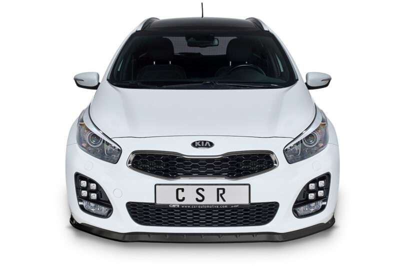 Lip delantero CSR Automotive para KIA Ceed (JD) GTine CSL489 Negro Mate 3