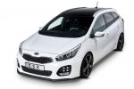 Lip delantero CSR Automotive para KIA Ceed (JD) GTine CSL489 Negro Mate 4