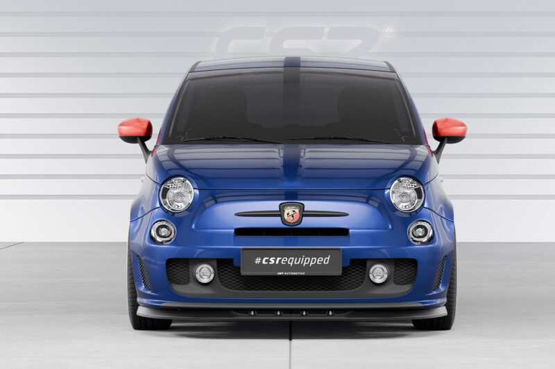 Lip delantero CSR Automotive para Fiat 500 Abarth 595 CSL490 Negro Mate 6