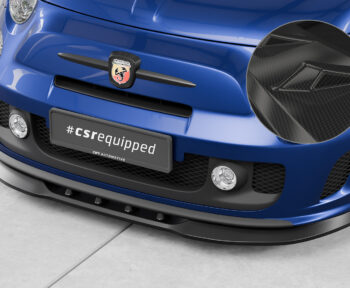 Lip delantero CSR Automotive para Fiat 500 Abarth 595 CSL490 Carbon Look 1