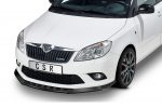 Lip delantero CSR Automotive para Skoda Fabia 2 RS (Typ 5J) CSL493 Negro Mate 3