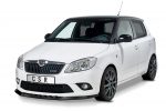 Lip delantero CSR Automotive para Skoda Fabia 2 RS (Typ 5J) CSL493 Negro Mate 4