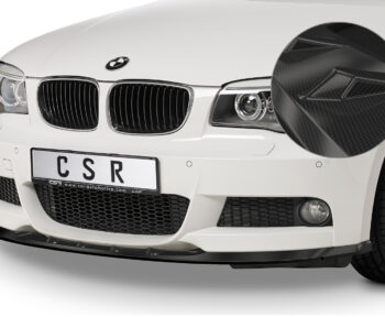 Lip delantero CSR Automotive para BMW Serie 1 E82 / E88 Paquete M CSL494 Carbon Look 1