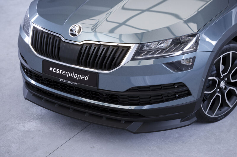 Lip delantero CSR Automotive para Skoda Karoq CSL495 Negro Mate 1