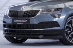 Lip delantero CSR Automotive para Skoda Karoq CSL495 Negro Mate 3