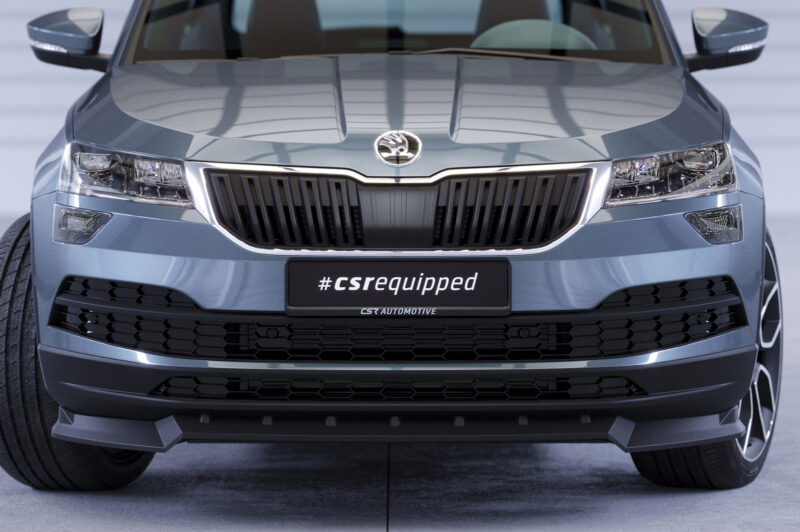 Lip delantero CSR Automotive para Skoda Karoq CSL495 Negro Mate 5