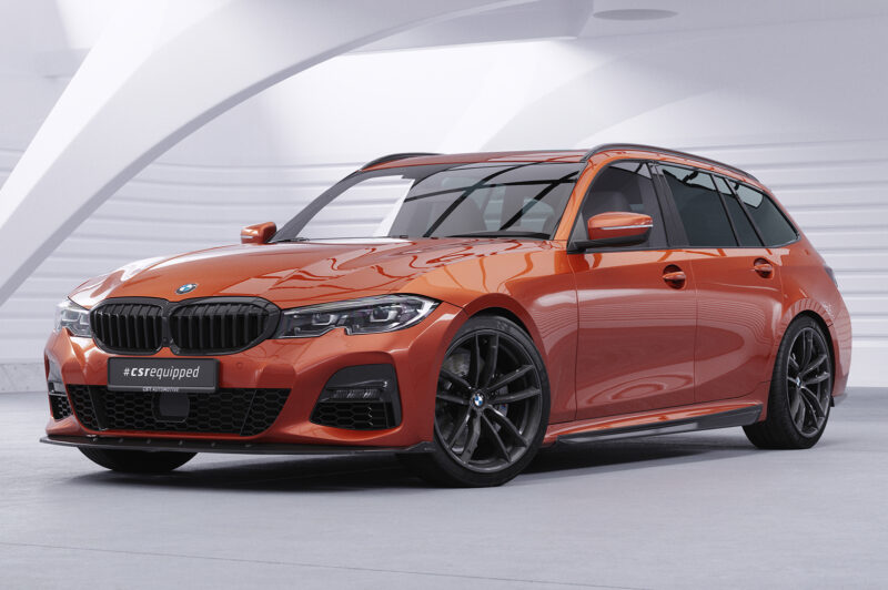 Lip delantero CSR Automotive para BMW Serie 3 (G20 / G21) CSL496 Negro Mate 4