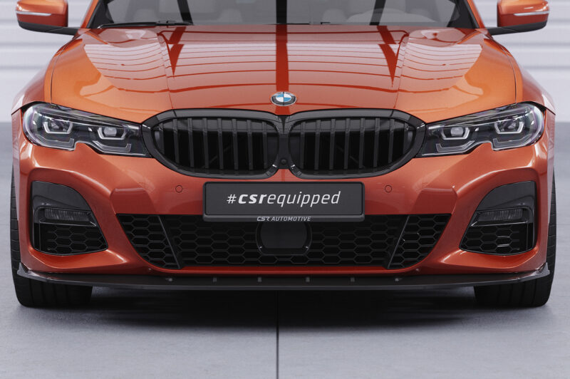 Lip delantero CSR Automotive para BMW Serie 3 (G20 / G21) CSL496 Negro Mate 5