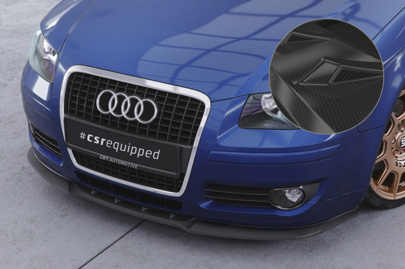 Lip delantero CSR Automotive para Audi A3 (8P/8PA) CSL497 Carbon Look 1