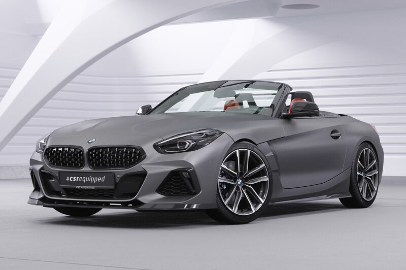 Lip delantero CSR Automotive para BMW Z4 (G29) paquete M/M40i CSL498 Negro Mate 4