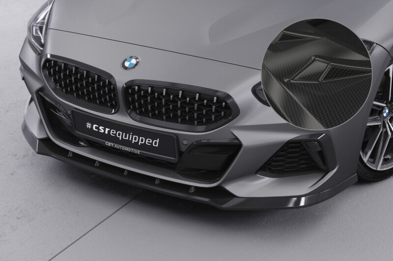 Lip delantero CSR Automotive para BMW Z4 (G29) paquete M/M40i CSL498 Carbon Look 1
