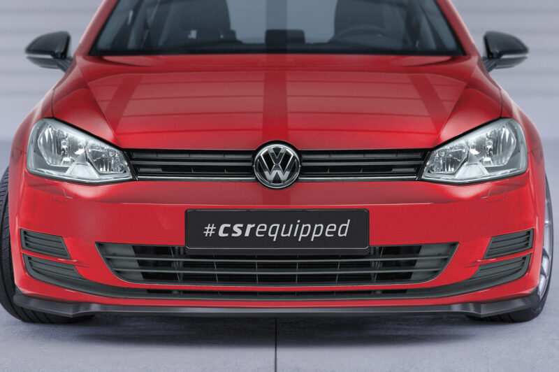 Lip delantero CSR Automotive para VW Golf 7 CSL500 Negro Mate 3
