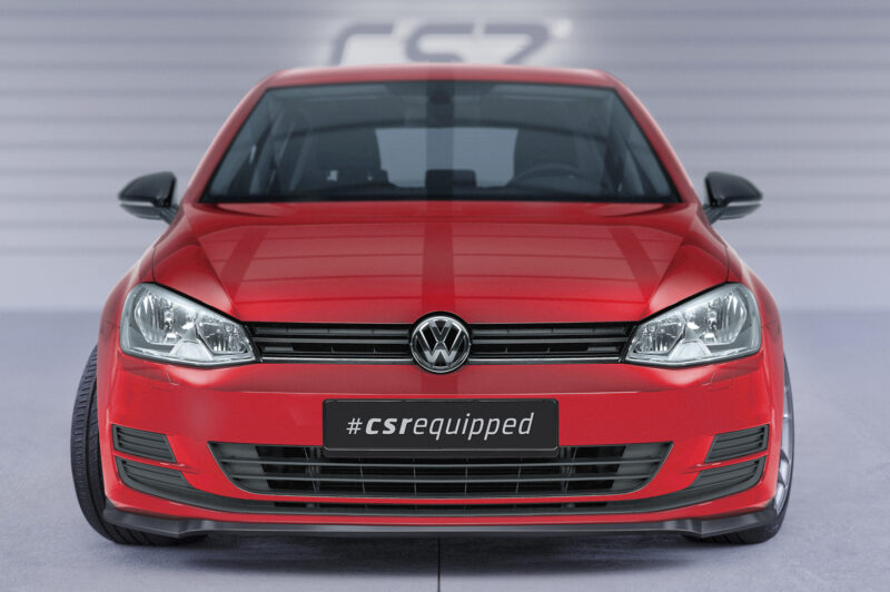 Lip delantero CSR Automotive para VW Golf 7 CSL500 Negro Mate 4