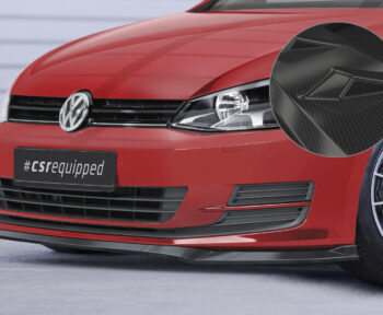 Lip delantero CSR Automotive para VW Golf 7 CSL500 Carbon Look 1