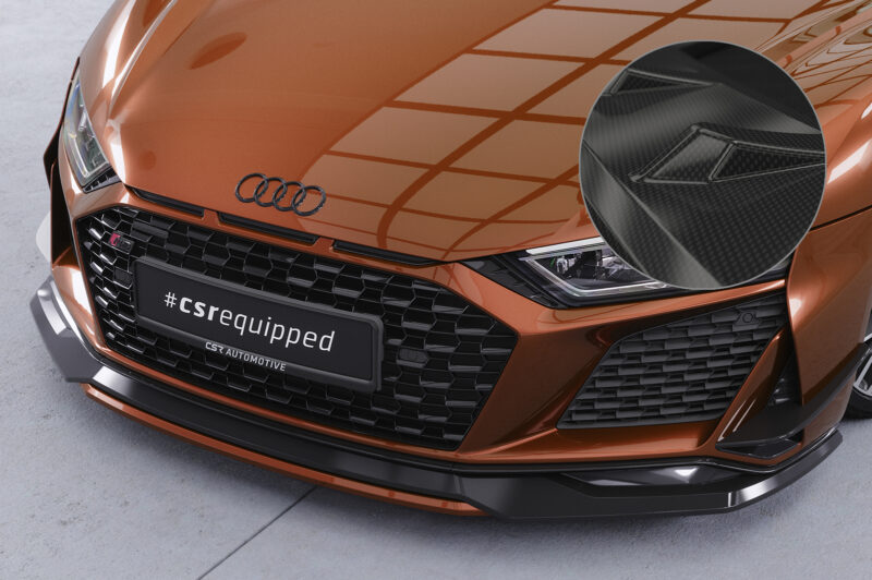 Lip delantero CSR Automotive para Audi R8 (Tipo 4S) CSL502 Carbon Look 1