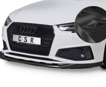 Lip delantero CSR Automotive para Audi A4 B9 CSL503 Carbon Look 1