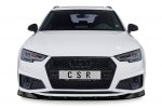 Lip delantero CSR Automotive para Audi A4 B9 CSL503 Negro Mate 3