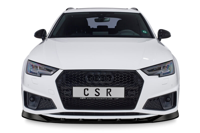 Lip delantero CSR Automotive para Audi A4 B9 CSL503 Negro Mate 3