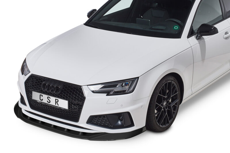 Lip delantero CSR Automotive para Audi A4 B9 CSL503 Negro Mate 4