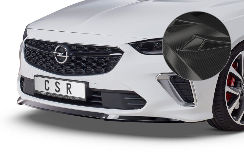 Lip delantero CSR Automotive para Opel Insignia B Gsi CSL505 Carbon Look 1