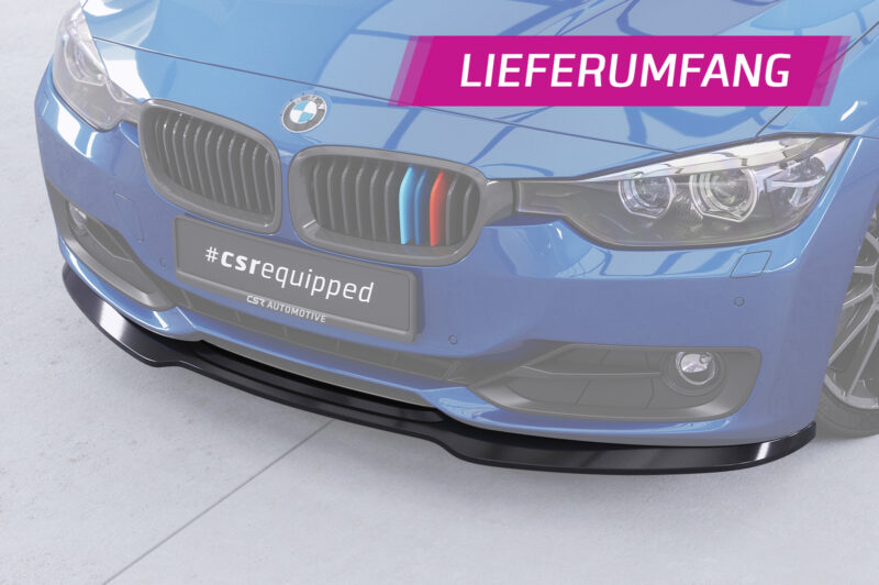 Lip delantero CSR Automotive para BMW Serie 3 (F30 / F31) CSL506 Negro Mate 6