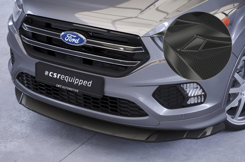Lip delantero CSR Automotive para Ford Kuga 2 CSL507 Carbon Look 1