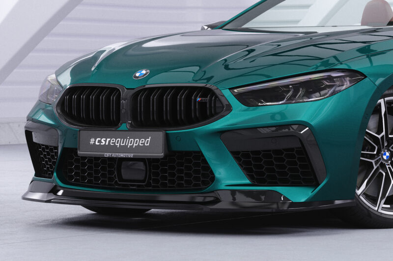 Lip delantero CSR Automotive para BMW M8 Competition (F91/F92/F93) CSL508 Negro Mate 3