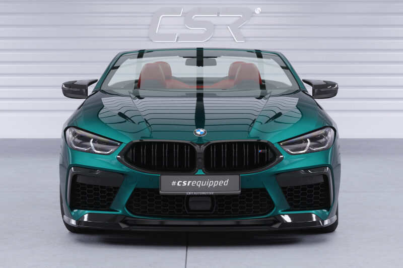 Lip delantero CSR Automotive para BMW M8 Competition (F91/F92/F93) CSL508 Negro Mate 6
