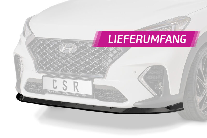Lip delantero CSR Automotive para Hyundai Tucson (TLE) Nine CSL511 Negro Mate 5