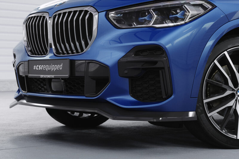 Lip delantero CSR Automotive para BMW X5 (G05) Paquete M CSL513 Negro Mate 2