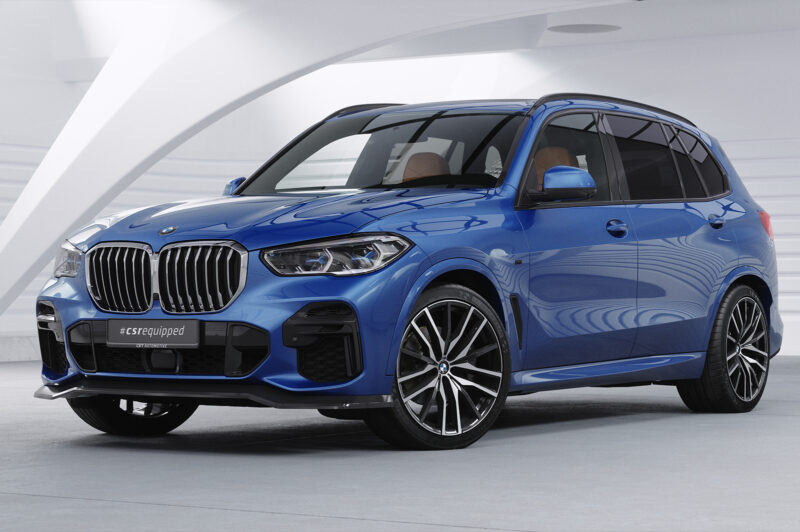 Lip delantero CSR Automotive para BMW X5 (G05) Paquete M CSL513 Negro Mate 4