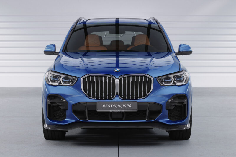 Lip delantero CSR Automotive para BMW X5 (G05) Paquete M CSL513 Negro Mate 6