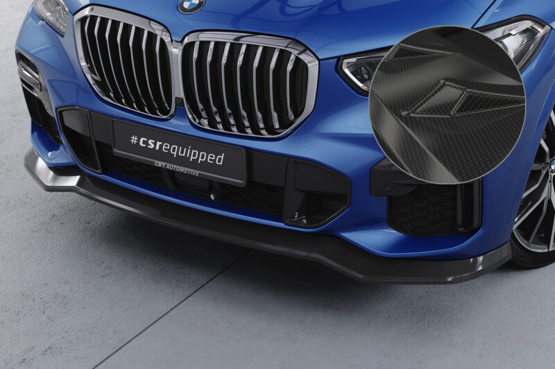 Lip delantero CSR Automotive para BMW X5 (G05) Paquete M CSL513 Carbon Look 1
