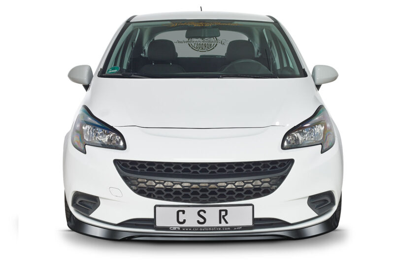 Lip delantero CSR Automotive para Opel Corsa E CSL516 Negro Mate 3
