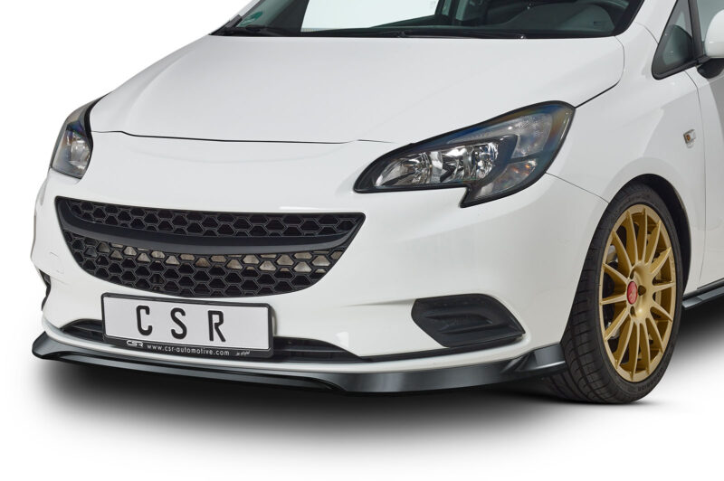 Lip delantero CSR Automotive para Opel Corsa E CSL516 Negro Mate 5