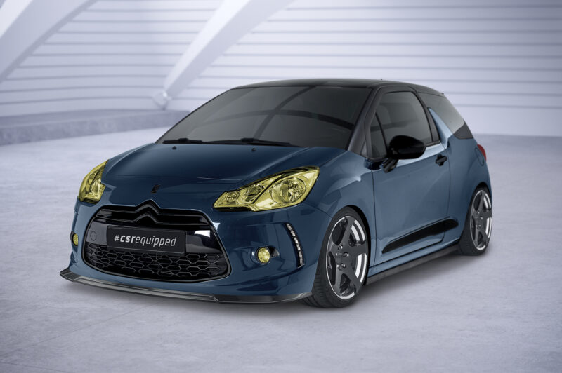 Lip delantero CSR Automotive para Citroen DS3 CSL518 Negro Mate 4