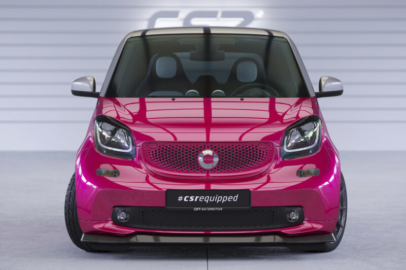Lip delantero CSR Automotive para Smart fortwo 453 CSL519 Negro Mate 5