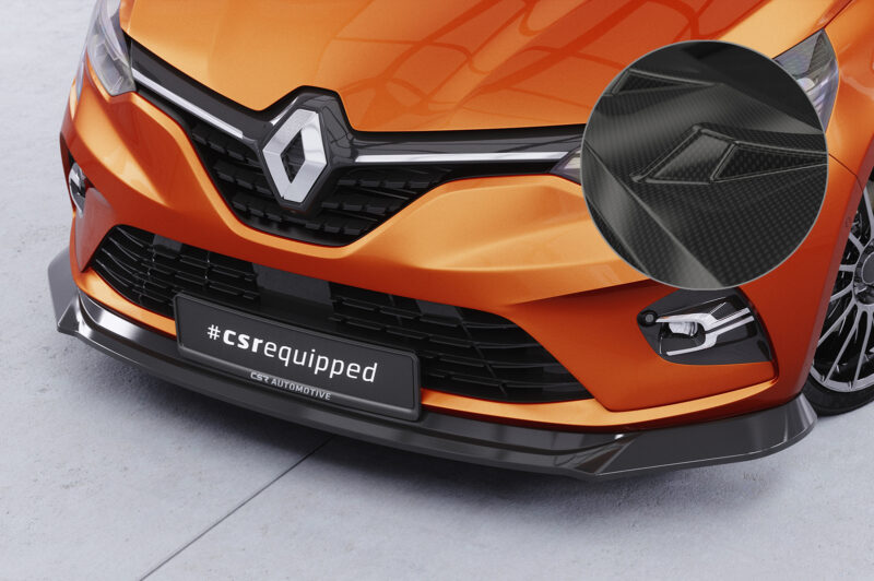 Lip delantero CSR Automotive para Renault Clio V CSL520 Carbon Look 1