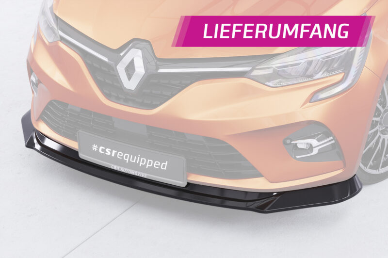 Lip delantero CSR Automotive para Renault Clio V CSL520 Negro Mate 6