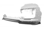 Lip delantero CSR Automotive para Land Rover Range Rover Sport (L494) CSL521 Negro Mate 3