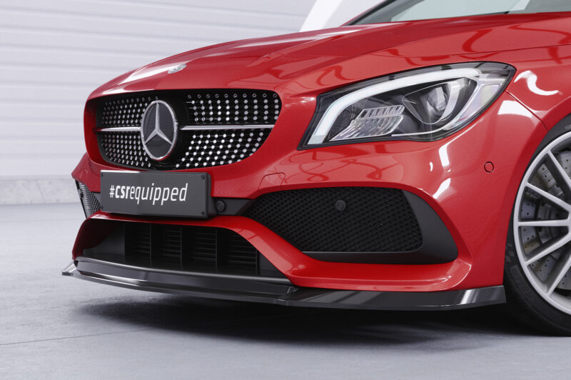 Lip delantero CSR Automotive para Mercedes-Benz CLA 117 AMGine CSL522 Negro Mate 2