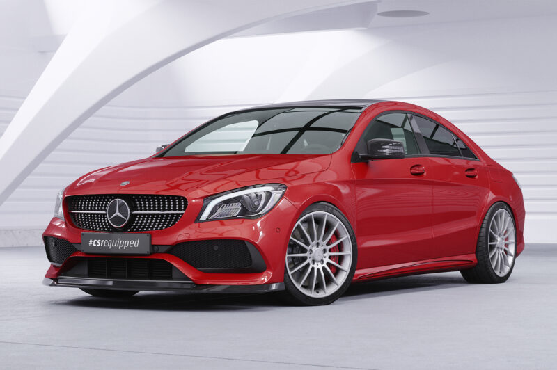 Lip delantero CSR Automotive para Mercedes-Benz CLA 117 AMGine CSL522 Negro Mate 4