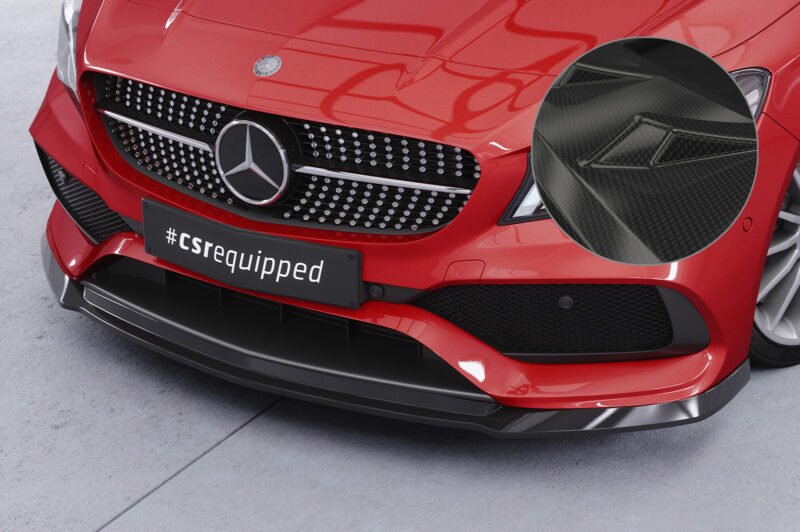 Lip delantero CSR Automotive para Mercedes-Benz CLA 117 AMGine CSL522 Carbon Look 1