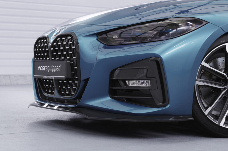 Lip delantero CSR Automotive para BMW Serie 4 (G22/G23) paquete M y M440 CSL524 Negro Mate 2