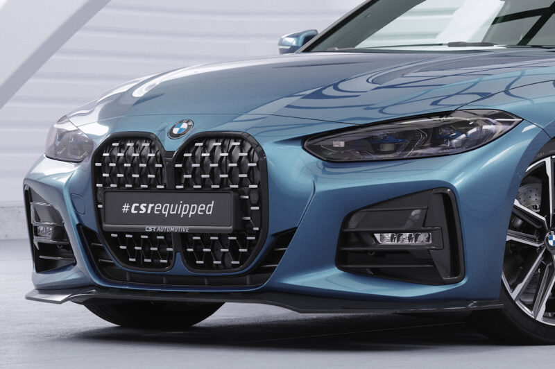 Lip delantero CSR Automotive para BMW Serie 4 (G22/G23) paquete M y M440 CSL524 Negro Mate 3